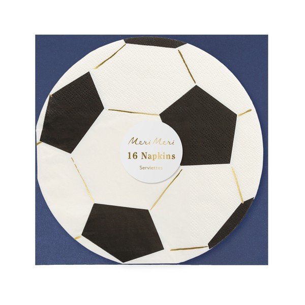 Papirnati ubrusi u setu 16 kom Soccer – Meri Meri-image-2
