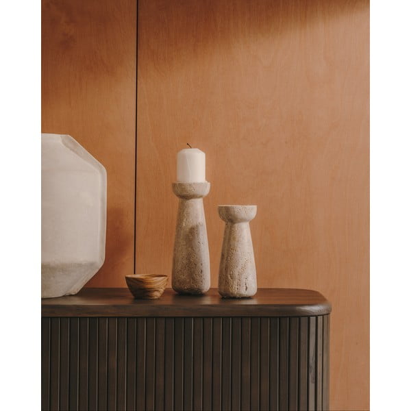 Kameni svijećnjak za svijeću lučicu Magan – Kave Home-image-1