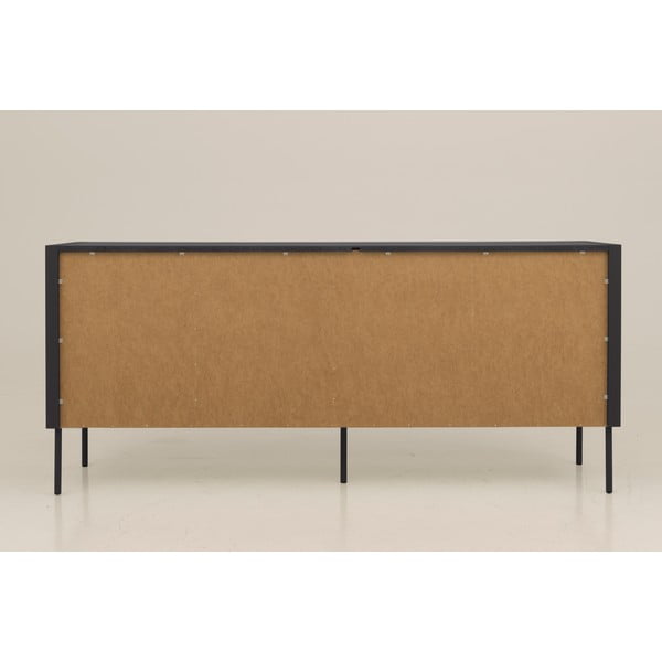 Crna komoda Tenzo Switch, 173 x 76 cm-image-1