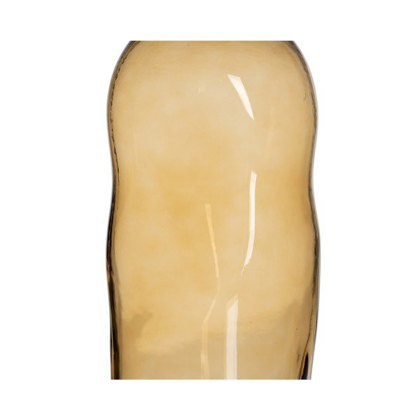 Oker žuta staklena vaza (visina 35 cm) Amber – Ixia-image-4