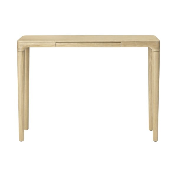 Pomoćni stol od punog hrasta u prirodnoj boji 12x110 cm Heart'n'Soul – UMAGE-image-2