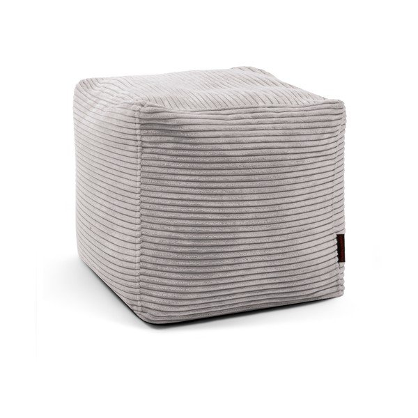 Svijetlo siva vreća za sjedenje od samta Up! MooG – SLOWDOWN