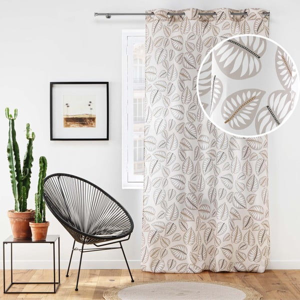 Bež zavjesa 140x260 cm Alma – douceur d'intérieur-image-4