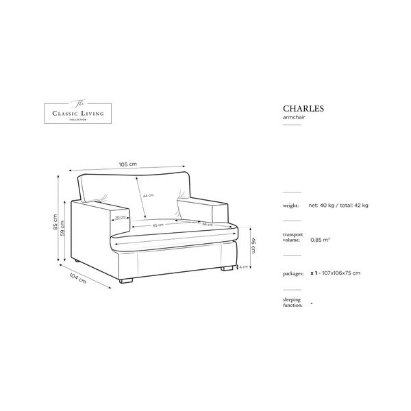 Senf žuta fotelja Windsor & Co Sofas Daphne-image-1