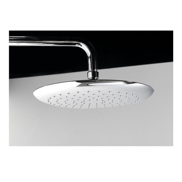 Mjedeni set za tuš kabinu u sjajno srebrnoj boji s termostatskim ventilom s glavom za tuš/sa ručnim tušem 131 cm Solaris – Sapho-image-4