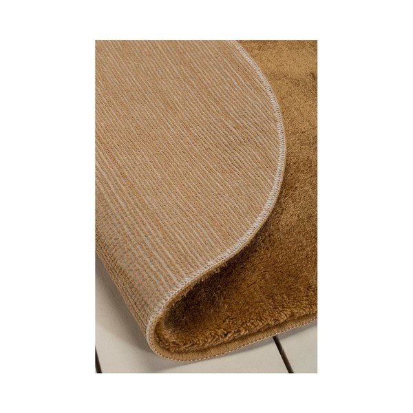 Bež-smeđa prostirka za kupaonicu Colors of Cap, ⌀ 90 cm-image-2