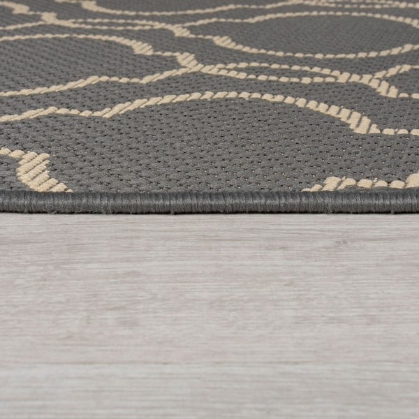 Sivo-bež vanjska staza 230x66 cm Milan - Flair Rugs-image-4