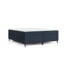 Tamno plavi boxspring krevet s prostorom za pohranu 200x200 cm Araya – Maison de Rêve