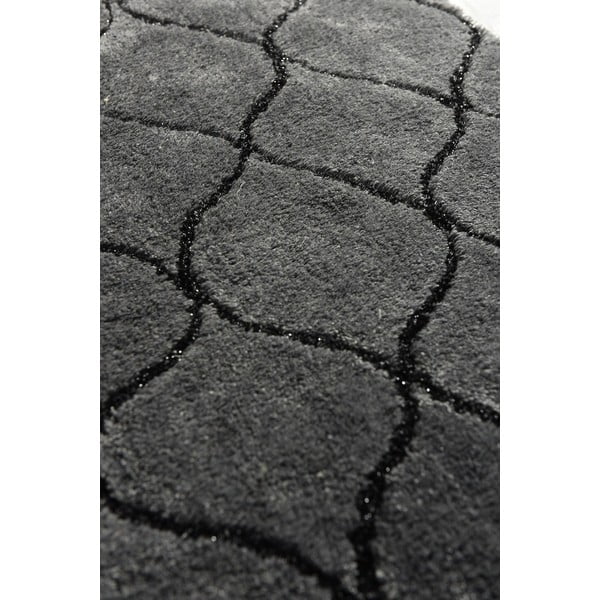 Set od 2 tamnosive pravokutne kupaonske prostirke Foutastic Wave-image-3