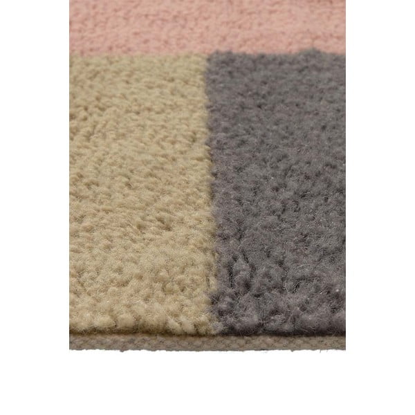 Ručno rađena vunena staza 80x230 cm Chroma Dusty Pink – Lorena Canals-image-3