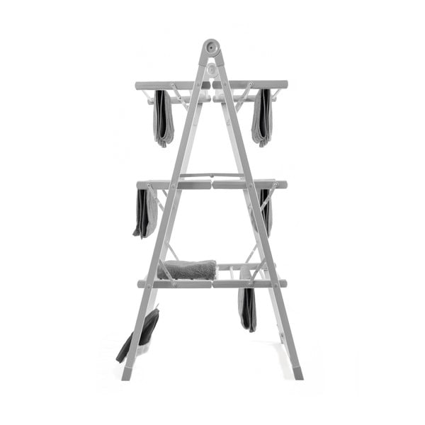 Sivi sklopivi električni stalak za odjeću InnovaGoods Clothes Airer-image-2