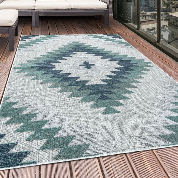 Plava vanjska staza 80x250 cm Bahama – Ayyildiz Carpets-image-1