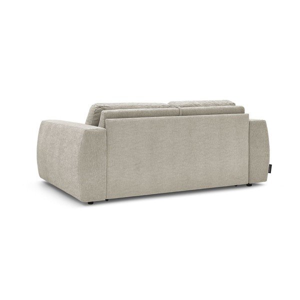 Bež sofa za spavanje/sklopiva od šenila 240 cm Hugo – Bobochic Paris-image-4