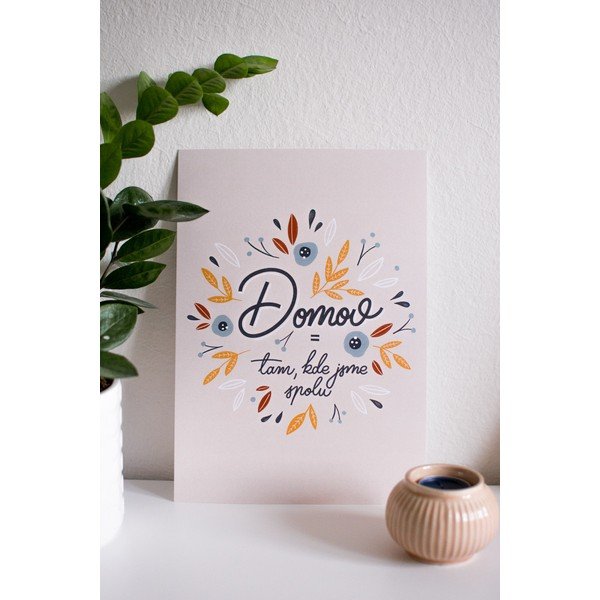 Naljepnica s motivom Home Printintin, A4 format-image-1