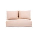 Krem sklopiva sofa 120 cm Taida – Balcab Home