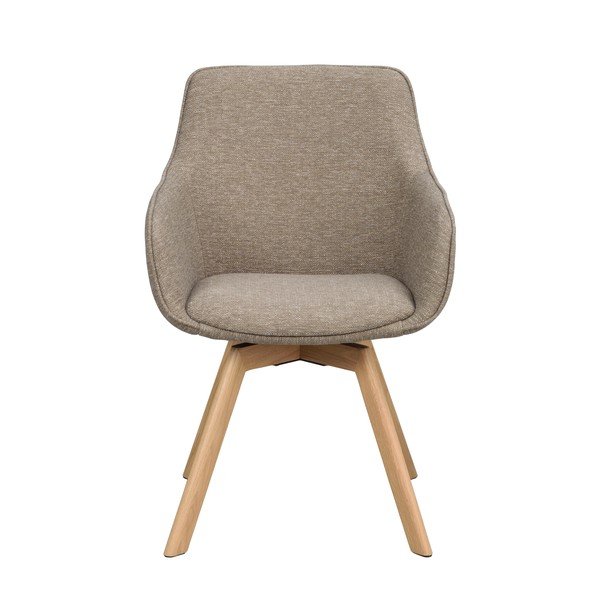 Bež podstavljene blagovaonske stolice u setu 2 kom Alison – Rowico-image-3