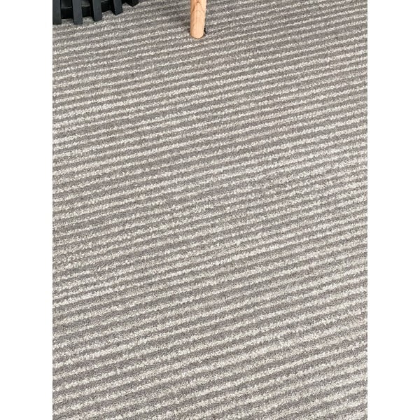 Sivi vuneni tepih 160x240 cm Calisia M Ribs – Agnella-image-2