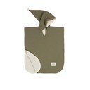 Dječji pončo od kaki muslina veličine M - Malomi Kids