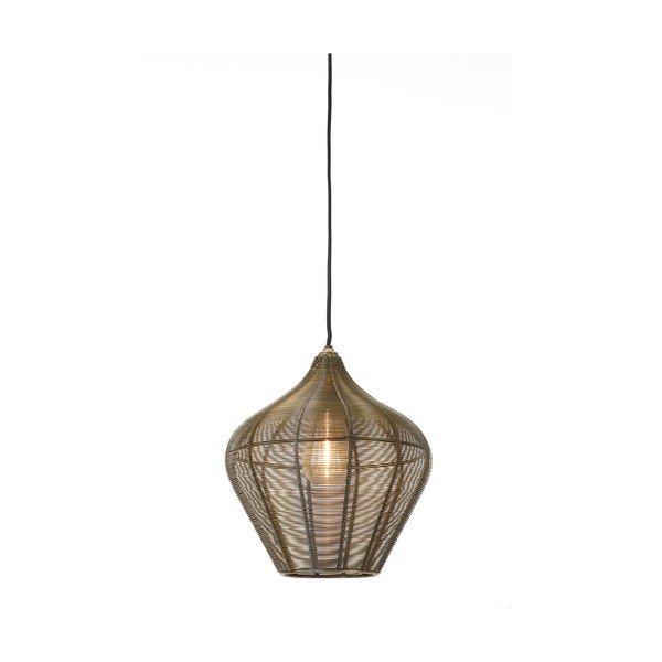 Metalna viseća svjetiljka u brončanoj boji ø 27 cm Alvaro – Light & Living-image-2