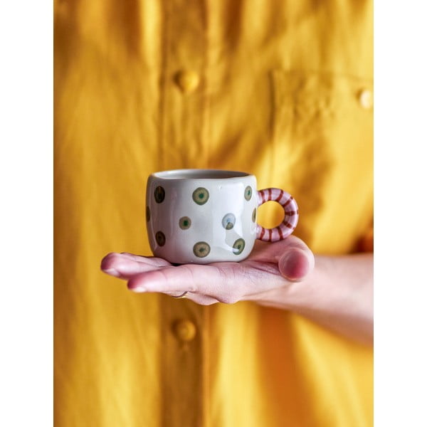 Zelena šalica za espresso od kamenine 115 ml Nini – Bloomingville-image-1