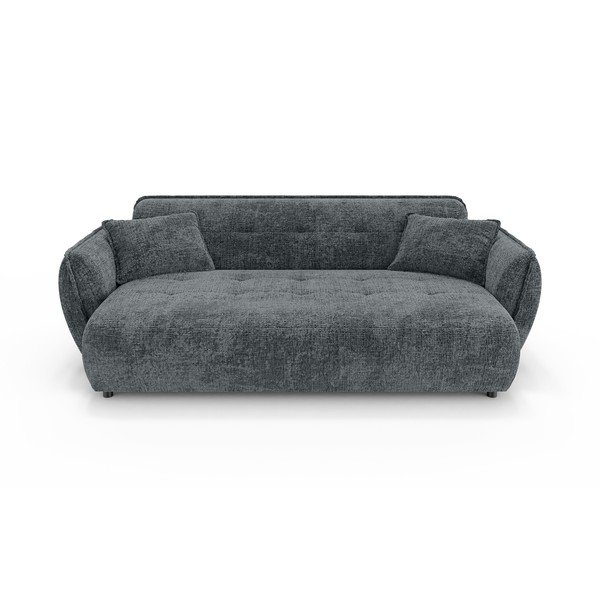 Tamno siva sofa od šenila 250 cm Nelia Big – Ropez