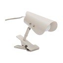 Svijetlo siva metalna stolna lampa s hvataljkom (visina 16 cm) Jula – Kave Home
