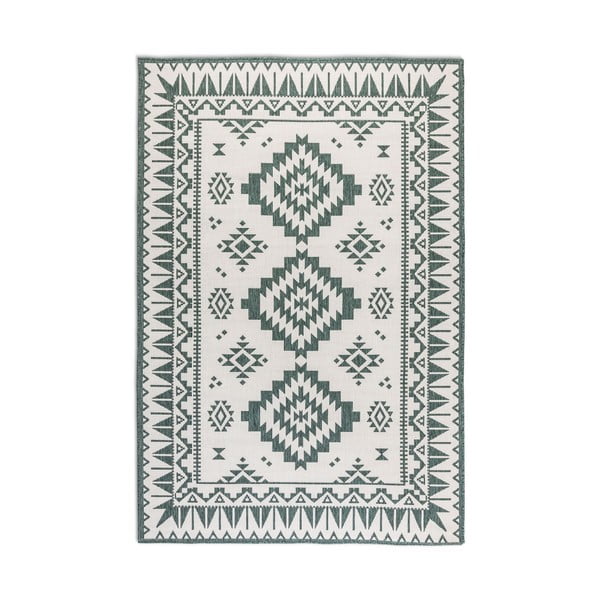 Zeleni/krem vanjski tepih 160x230 cm Gemini – Elle Decoration