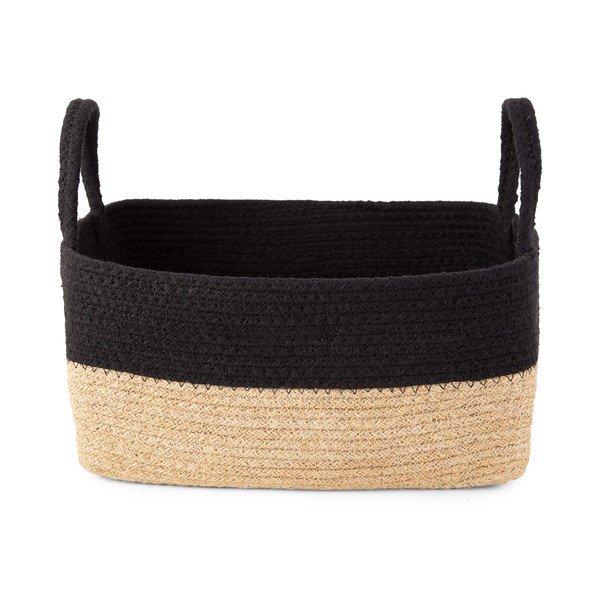 Košara za pohranu od jute i pamuka Compactor Basic, 24 x 15 cm-image-3
