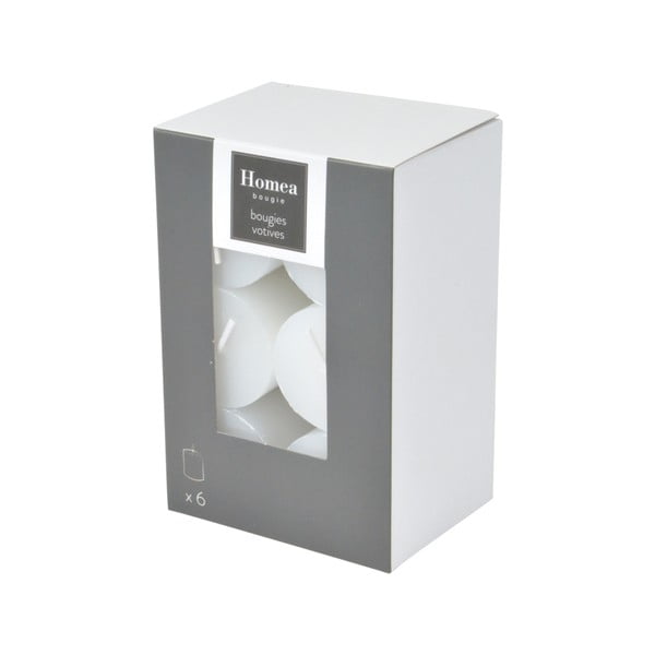 Svijeće u setu 6 kom vrijeme gorenja 6 h – Homéa-image-1
