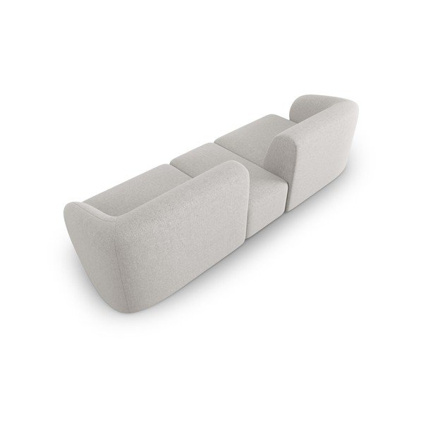 Svijetlo siva sofa od šenila 246 cm Paolo – Milo Casa-image-3