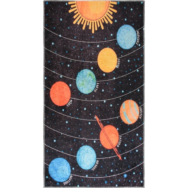 Periv dječji tepih za igru 120x180 cm Solar System – Vitaus