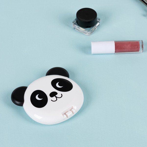 Kozmetičko povećavajuće ogledalo 8x7 cm Miko the Panda – Rex London-image-1