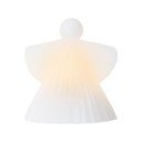 Bijeli svjetleći ukras ø 11,5 cm Asta – Sirius