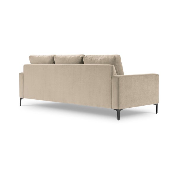Bež baršunasti kauč Kooko Home Harmony, 220 cm-image-3