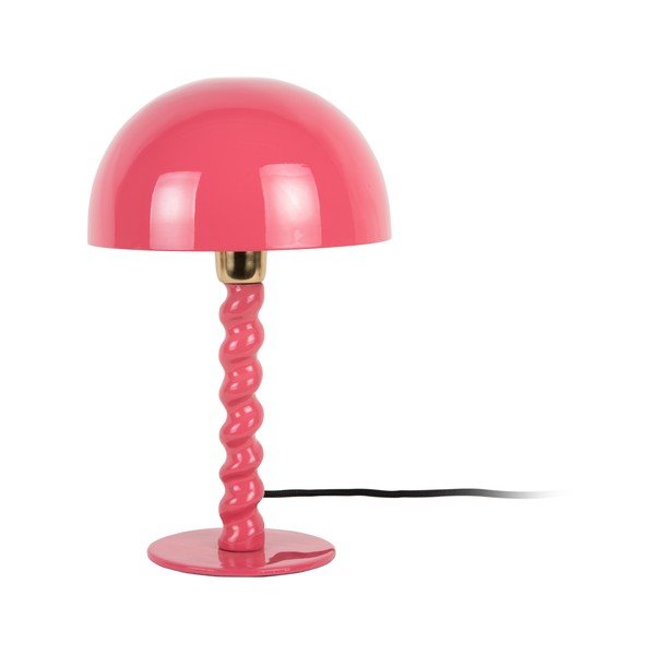 Ružičasta stolna lampa s metalnim sjenilom (visina 39 cm) Prisa – Leitmotiv