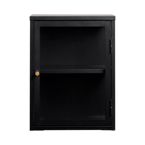 Crna metalna vitrina 45x60 cm Carmel - Unique Furniture