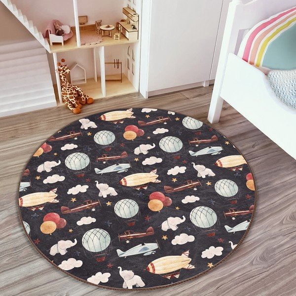 Dječji tepih ø 100 cm Comfort – Mila Home-image-3