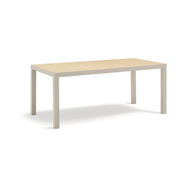 Blagovaonski stol s hrastovom pločom stola 75x180 cm Alma – Teulat
