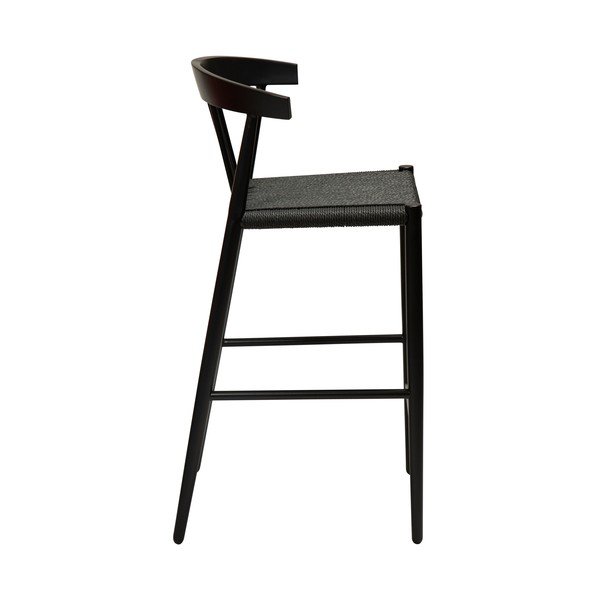 Crna barska stolica DAN-FORM Denmark Sava, visina 91,5 cm-image-2