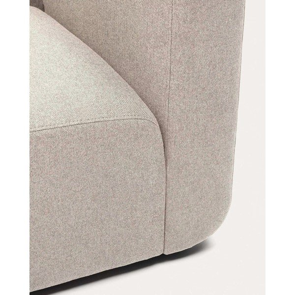 Bež naslon za ruke za modularnu sofu Neom - Kave Home-image-3