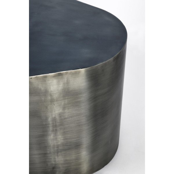 Antracitno sivi metalni stolići za kavu u setu 2 kom 59x60 cm Kalinda – Bizzotto-image-4