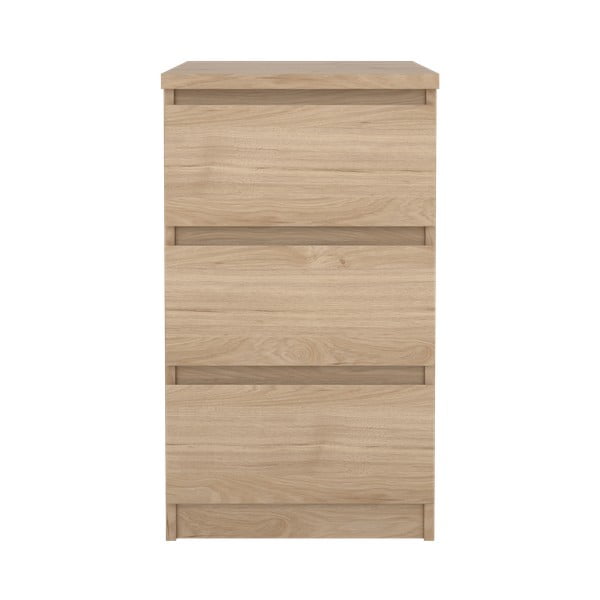 Komoda u dekoru hrasta u prirodnoj boji 40x70x50 cm Naia – Tvilum