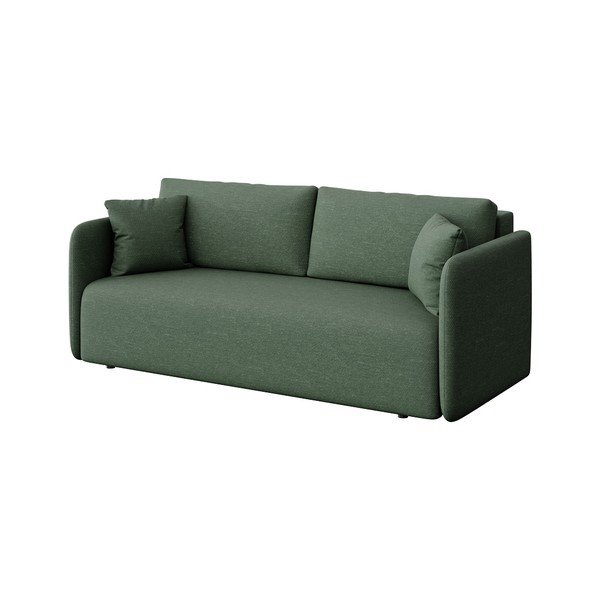Zelena sklopiva sofa 220 cm Chaum – Rodier-image-2