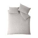 Siva posteljina za krevet za jednu osobu 135x200 cm So Soft Easy Iron – Catherine Lansfield
