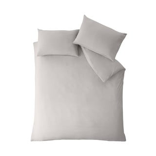 Siva posteljina za bračni krevet/za produženi krevet od mikrovlakana 230x220 cm So Soft Easy Iron – Catherine Lansfield