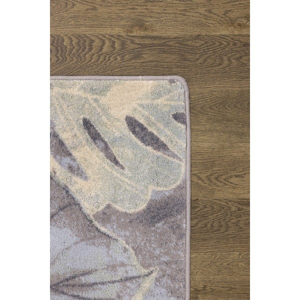 Sivo-krem vuneni tepih 160x240 cm Plants – Agnella-image-3
