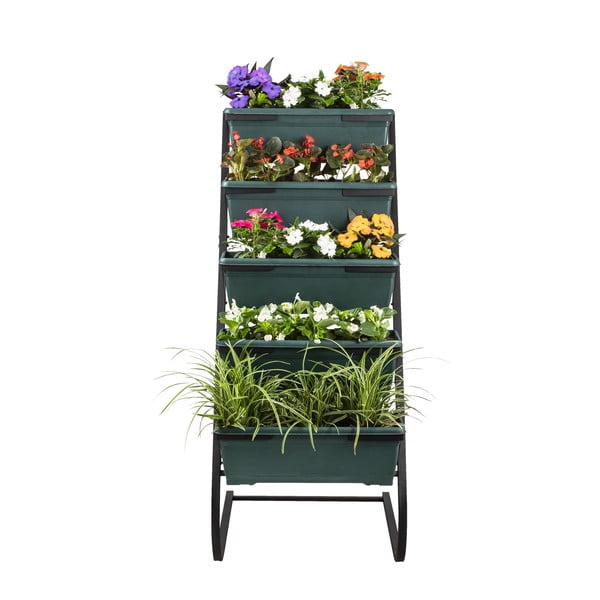 Metalni stalak za tegle za cvijeće (visina 130 cm) – Floriane Garden-image-3