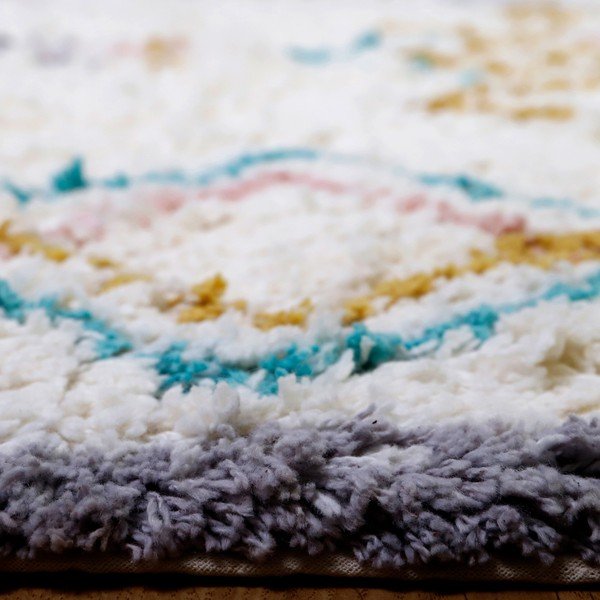 Šareni pamučni ručno izrađeni tepih Nattiot Milko, 100 x 160 cm-image-1