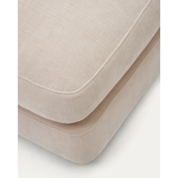 Bež tabure od šenila Gala – Kave Home-image-1