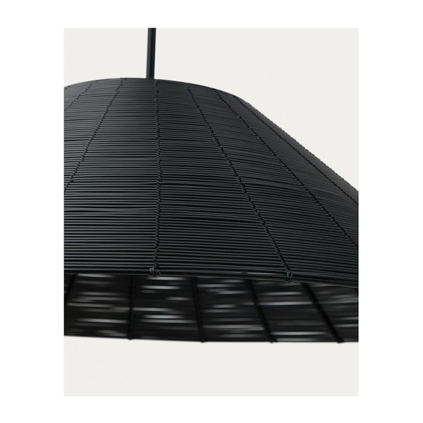 Crno sjenilo ø 70 cm Saranella – Kave Home-image-3